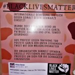 Black Lives Matter Aktion der EFG Q1 2020