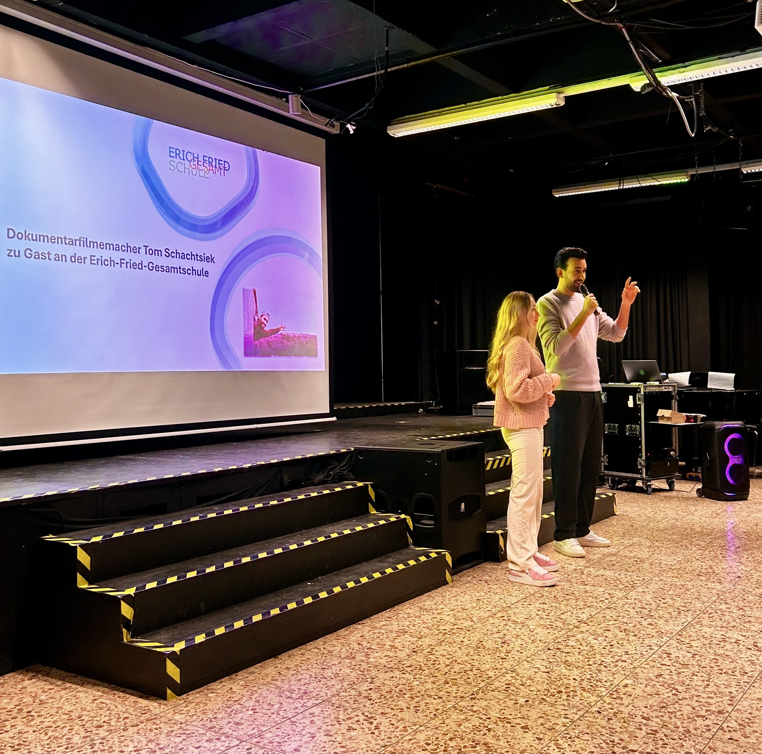 Anschließendes Gespräch mit Schüler*innen